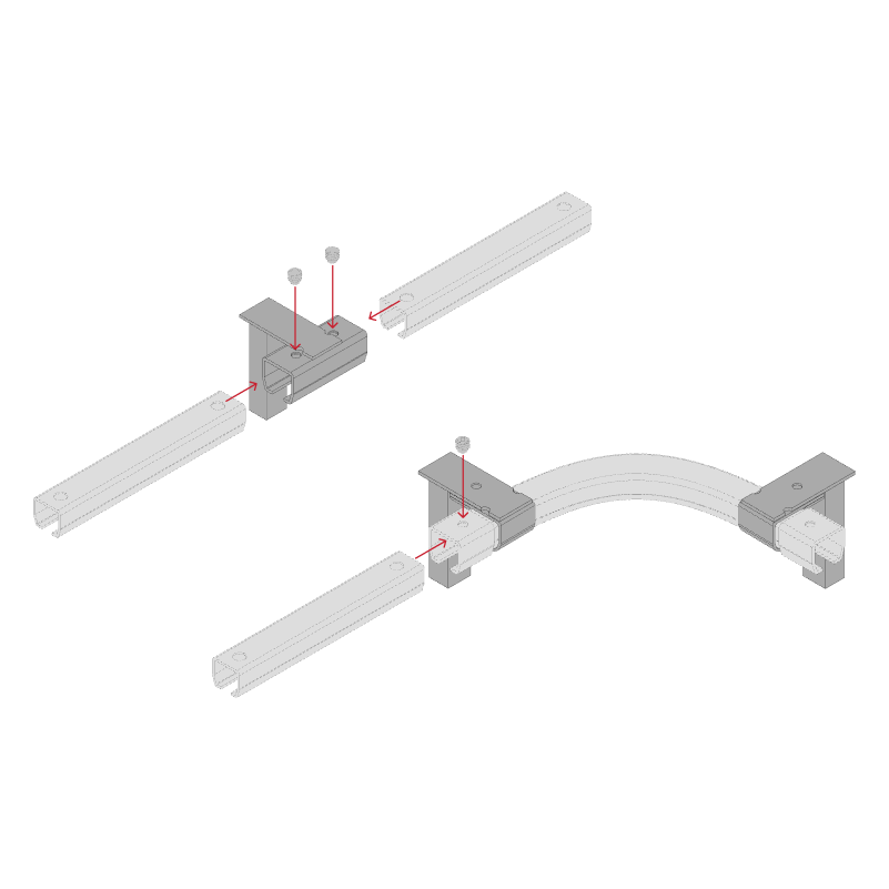 Track connectors