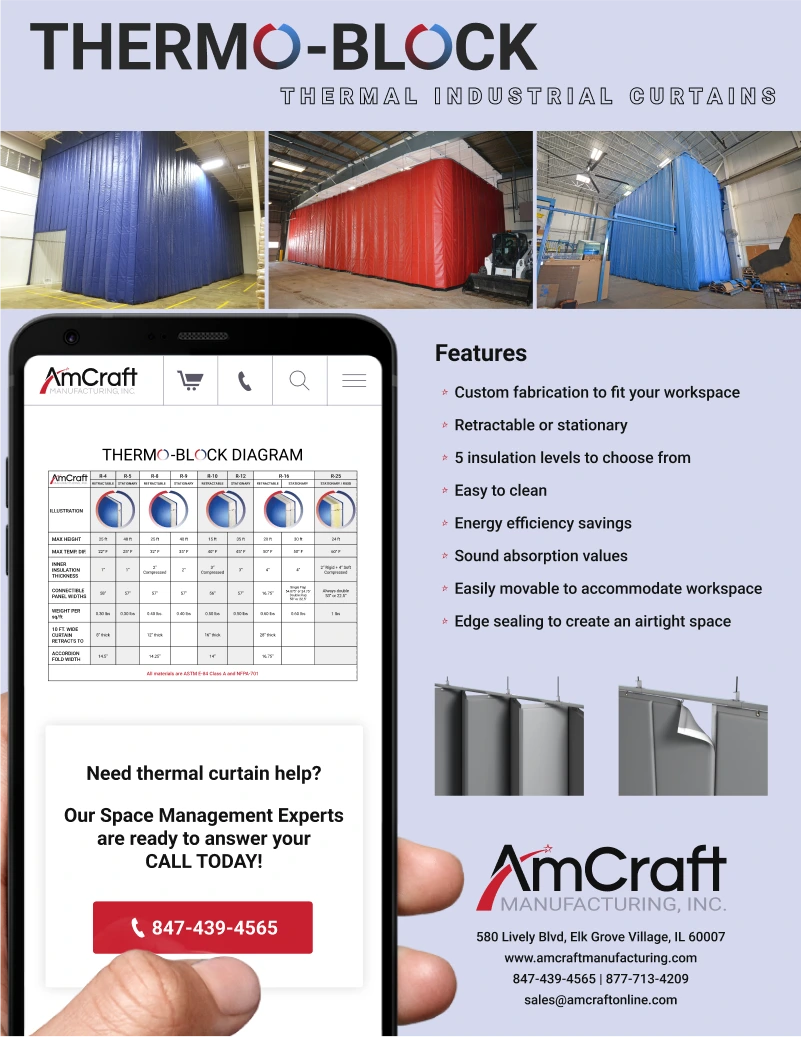 AmCraft Manufacturing Thermo-Block Curtains Flyer After